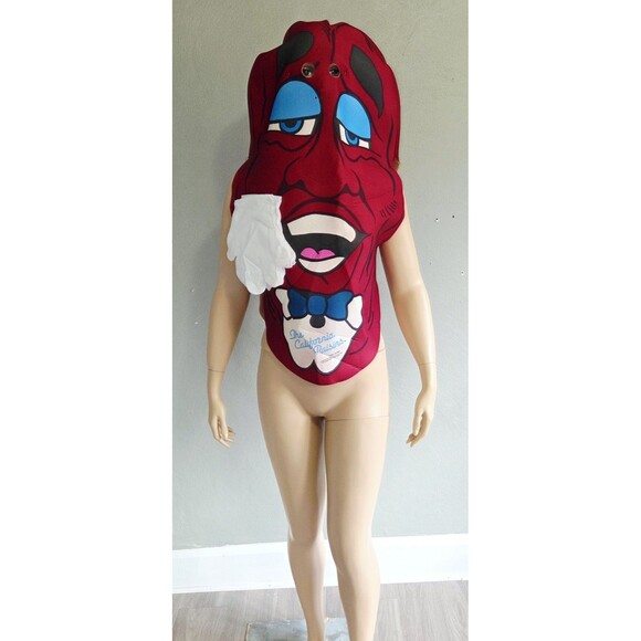 NEW California Raisins Adult Costume Halloween Pullover Vtg 1987 - Never Worn! - Picture 2 of 16